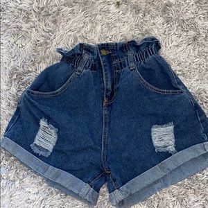 Paper bag too shorts